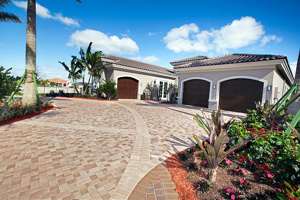 Residential Paver Driveway in Green Valley, SD